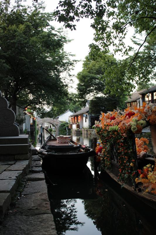 河道花船