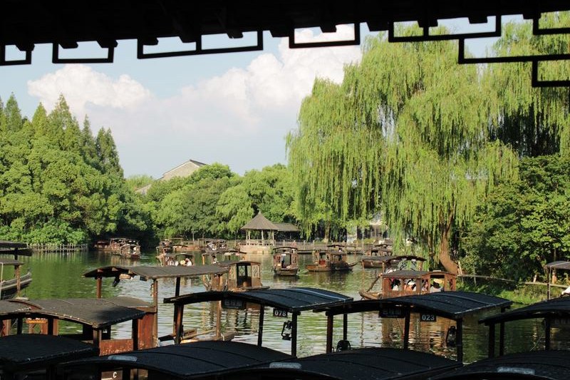 窗棂取景