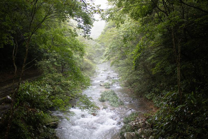 山间溪流