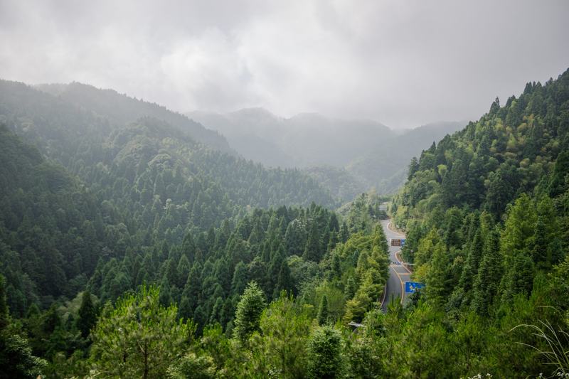 云里的山路